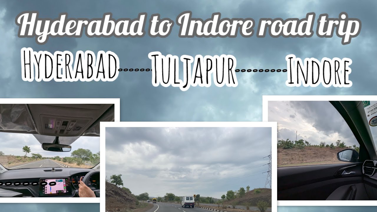 HYDERABAD TO INDORE ROAD TRIP WITH SKODA KUSHAQ VIA TULJAPUR, AURANGABAD, DHULE