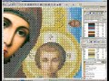 Создаем схему вышивки иконы по фото (частичная вышивка) https://biserpro.ru