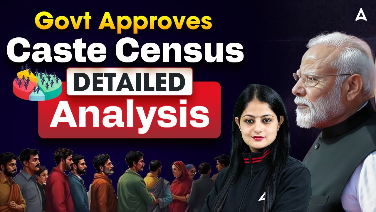 Govt Approves Caste Census | Detailed Analysis By Pinky Yadav - YouTube