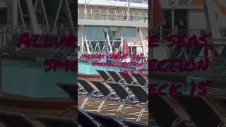 Allure of the Seas Smoking Section Avoid or Partake