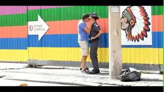 Desafio Beijando Policial