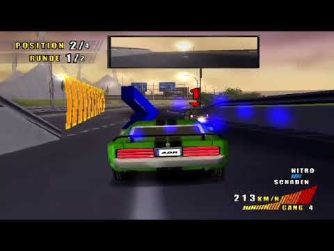 Autobahn Raser: Das Spiel zum Film (PS2, 2004) - Полная серия (1080p HD)