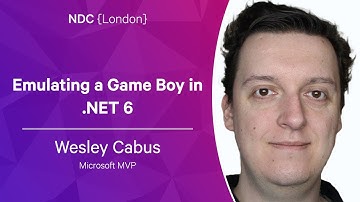 Emulating a Game Boy in .NET 6 - Wesley Cabus - NDC London 2023