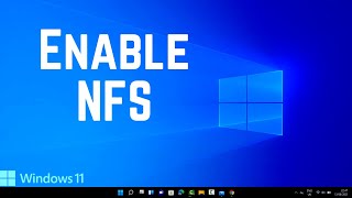 How to Enable NFS on Windows 11 screenshot 4