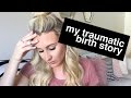 TRAUMATIC NATURAL BIRTH | Baylee's Birth Story in a Military Hospital | TARA HENDERSON