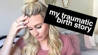 TRAUMATIC NATURAL BIRTH | Baylee's Birth Story in a Military Hospital | TARA HENDERSON