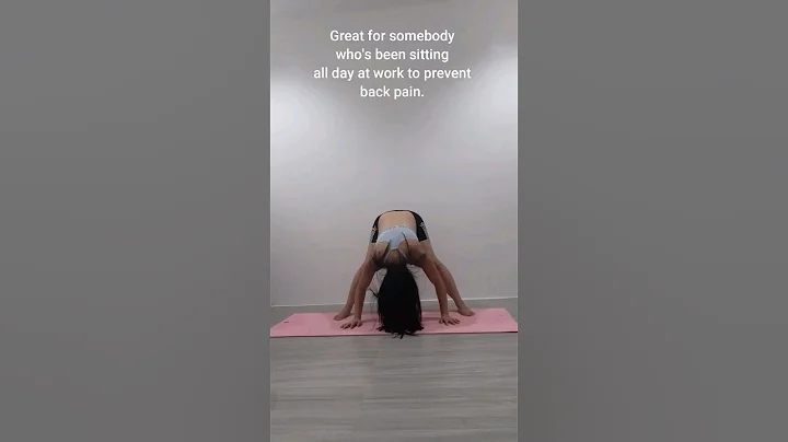 Wide-legged Forward fold benefits #shorts #wideleggedforwardfold