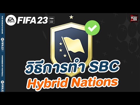 วิธีการทำ SBC  Hybrid Nations 🏴‍☠️ ทำตามได้เลยครับง่ายๆ ✅ - FIFA 23 Ultimate Team