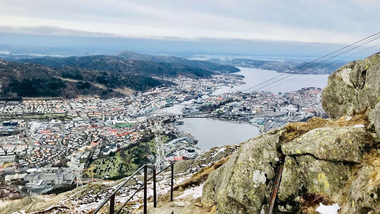 Mount Ulriken cable car Bergen , Norway YouTube