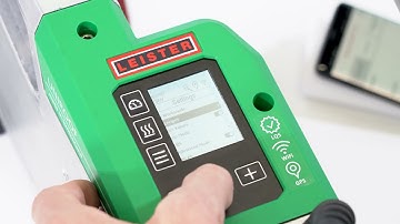 Leister Tutorial | UNIROOF 700 - Create your own welding profiles.