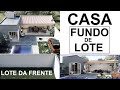 CASA PEQUENA DE FUNDO DE TERRENO  - PARTE DO LOTE UTILIZADO 12x15m  # 137