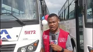 Build up to the  Dedication of New Buses by President Joseph Boakai in the compound of NTA
