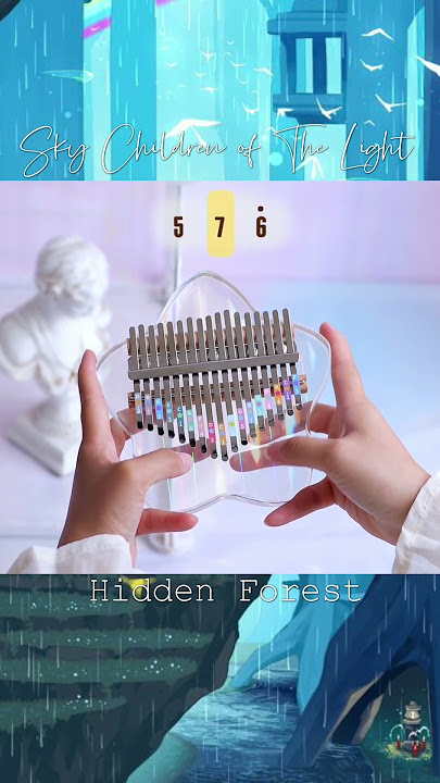 Hidden Forest Kalimba Tab Sky Children of the light