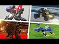 [LEGO Mini Robot Film] LEGO Transformers and Combiners Mech MOC 3D animation compilation 13
