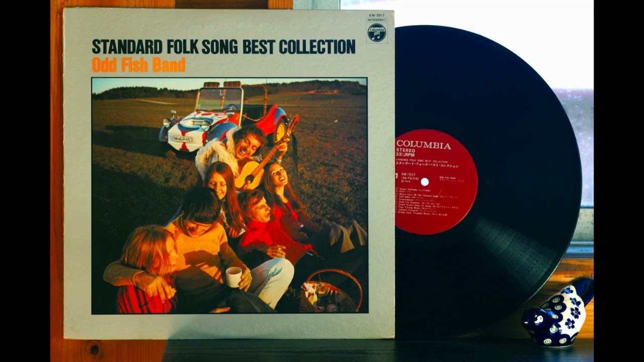 LPレコードでアメリカン・フォーク ”風に吹かれて” ”朝日のあたる家