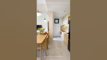 62 m2 nội thất thiết kế Japandi mộc mạc tinh tế Khu căn hộ Citi Alto Cát Lái quận 2