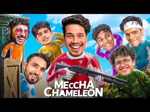 500IQ MECCHA CHAMELEON FT. TECHNO GAMERZ, BBS, CARRY AND GANG😱🤣
