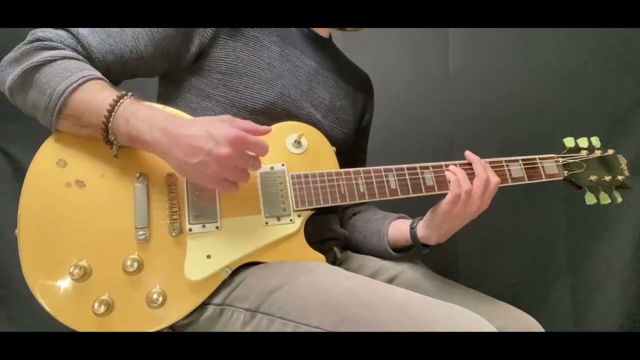 Maya エレキギター レスポールゴールドトップコピーモデル Maya Les paul Gold Top Made in Japan 1970-80 - YouTube