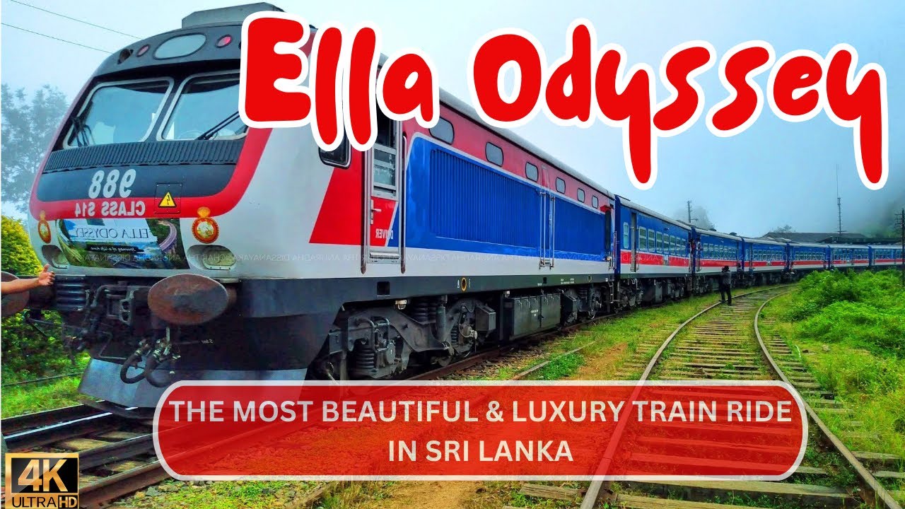 Ella Odyssey The Most Luxuriest & Beautiful Train Ride in Sri Lanka |Colombo to Ella Full Journey