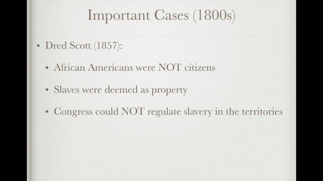 Us history regents essay on supreme court cases