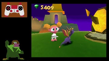 Spyro 3 - Impromptu Input Display Demo