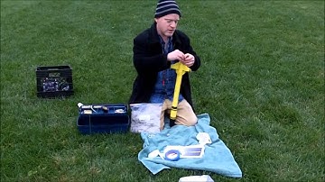 Quest Magnum Sport Loader Rocket First Flight with Egg Payload