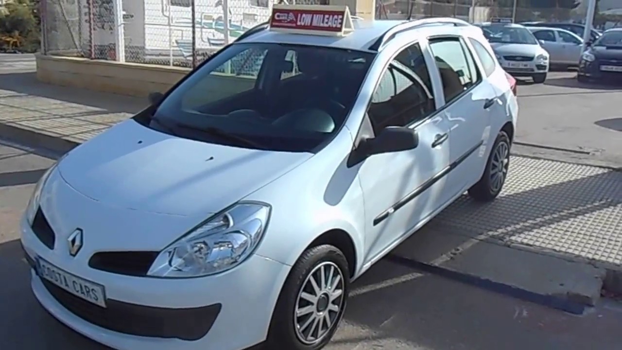 08 Renault Clio Gran Tour 1 5 Dci 5995 Youtube