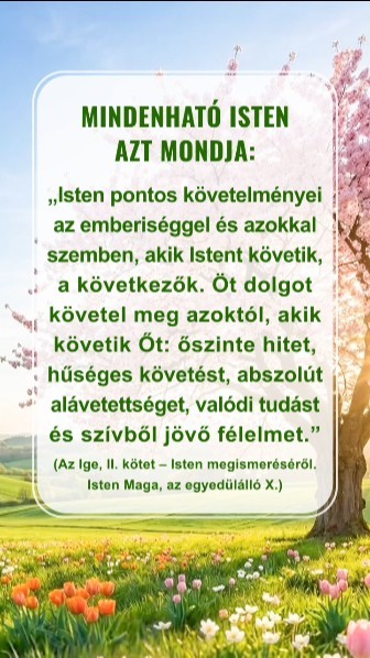 Szavak egyenesen Istentől