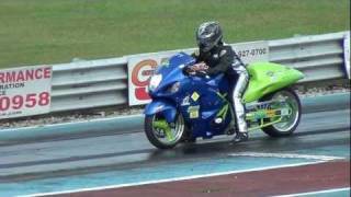 Nhdro Suzuki Hayabusa Vs Gsxr 1000 Crazy 8S Class Drag Racing