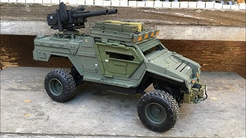 Turning a GI Joe VAMP into a custom RC creation part 21 (last episode)