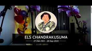 Condolences In Loving Memory of Els Chandrakusuma at Glen Oaks Memorial Gardens Oakville 09-30-2024