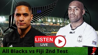 All Blacks vs Fiji 2021 2nd Test Live Commentary