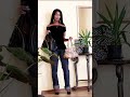 Casual Chic in Black &amp; Denim | Closet Styling Day 72/365 #ootd #shorts #fashion #grwm #glowup