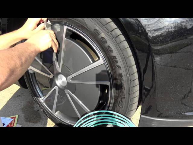 Tesla Motors Accessories: Wheel Bands Install and Review by EVAnnex com 