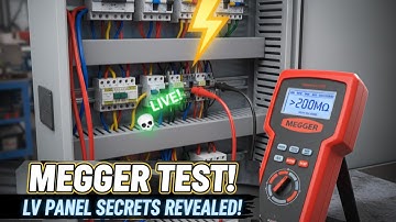 LV Panel Megger : IR Test #electrical #electricalpanel #megger #electricalengineering 