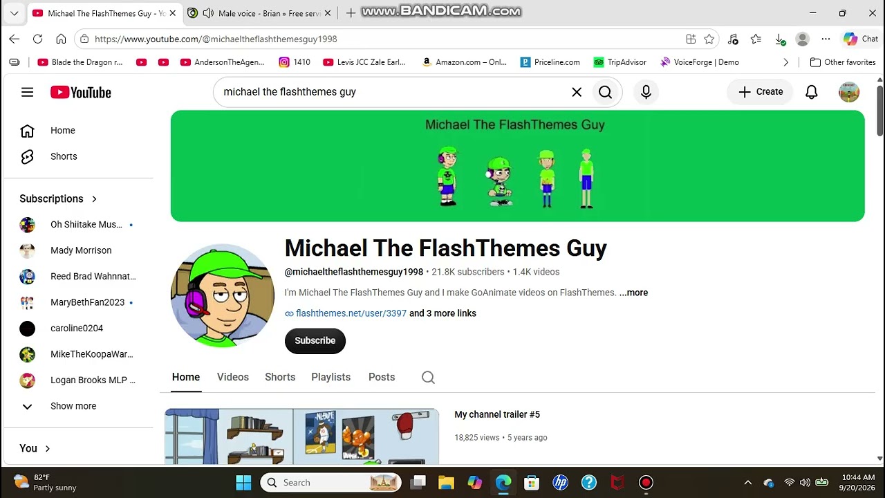 X1Universe22 rants #48: Michael The FlashThemes Guy.