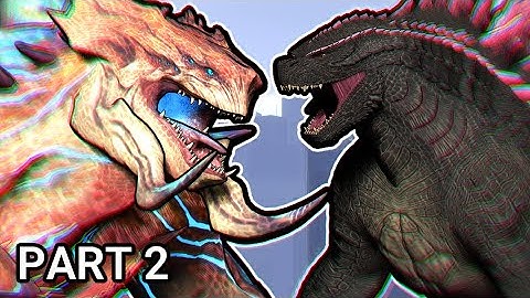 Evolved Godzilla vs Mega Kaiju | Animation (Part 2)