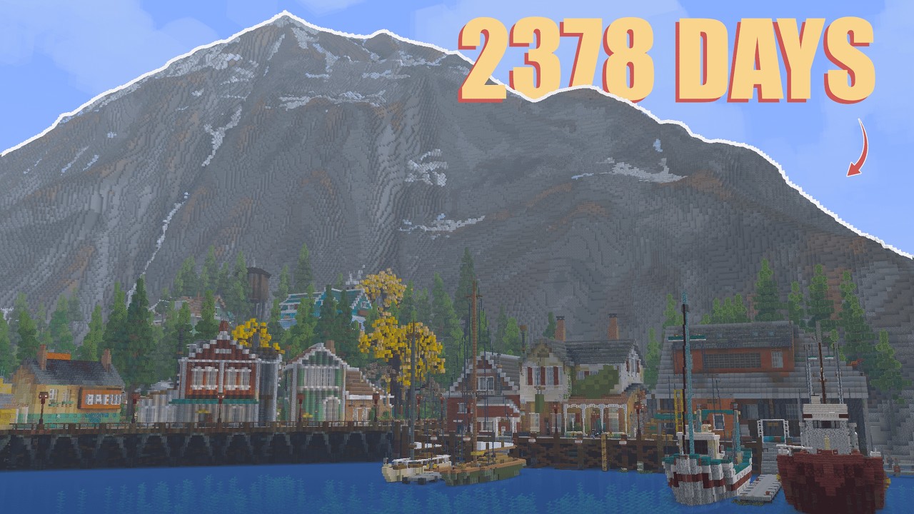 Can we Turn This Ugly Vanilla Terrain Into A Beautiful Seaside Village?