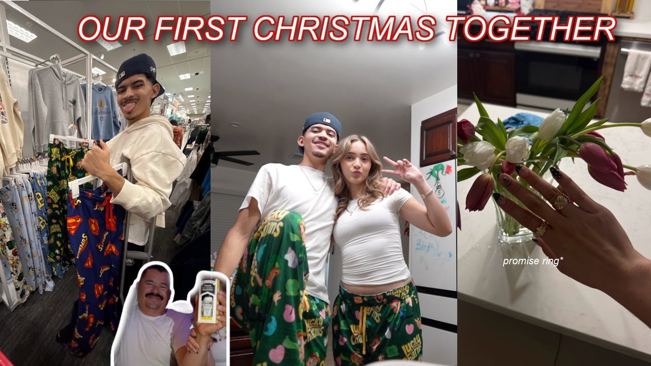 spending CHRISTMAS *EVE EVE* WITH MY BOYFRIEND | baking + wrapping + opening gifts