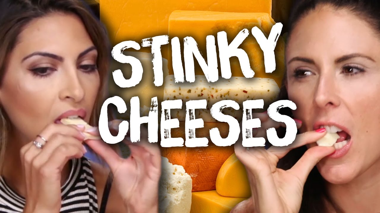 8 Smelliest Cheeses (Cheat Day) YouTube