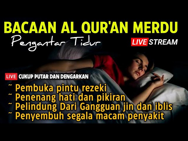 Bacaan Al quran merdu Pengantar Tidur, Penenang Hati & Pikiran class=