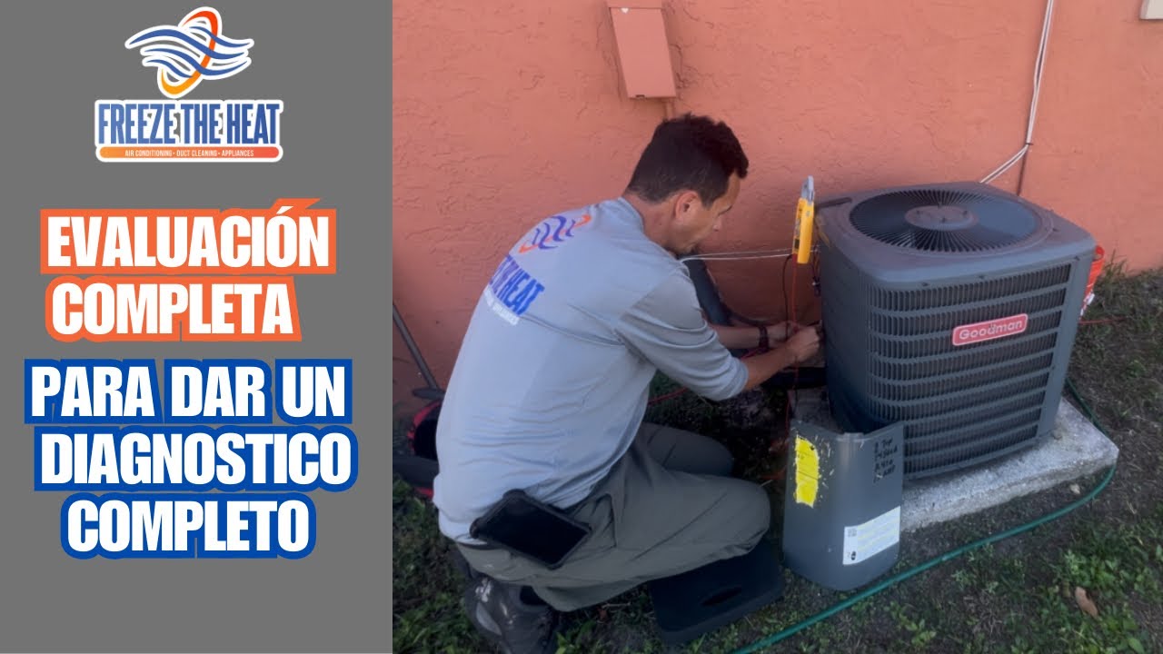 Cliente llama porque la unidad de aire acondicionado no está enfriando #acservice #aireacondicionado