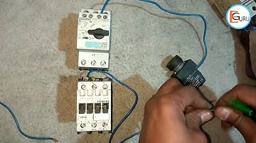 Overload Relay Control Wiring in MPCB Starter | Electric Guru