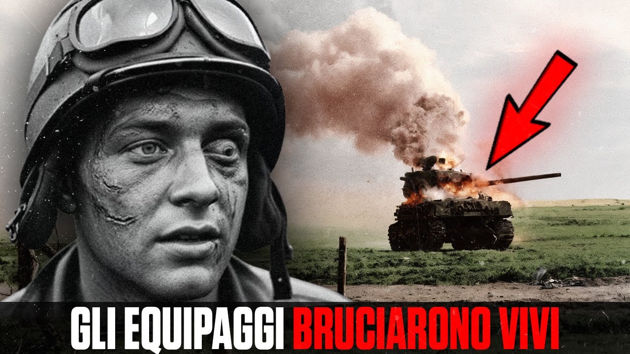 LA VERITÀ SCIOCCANTE: Cosa accadeva agli equipaggi degli Sherman dopo un colpo diretto?