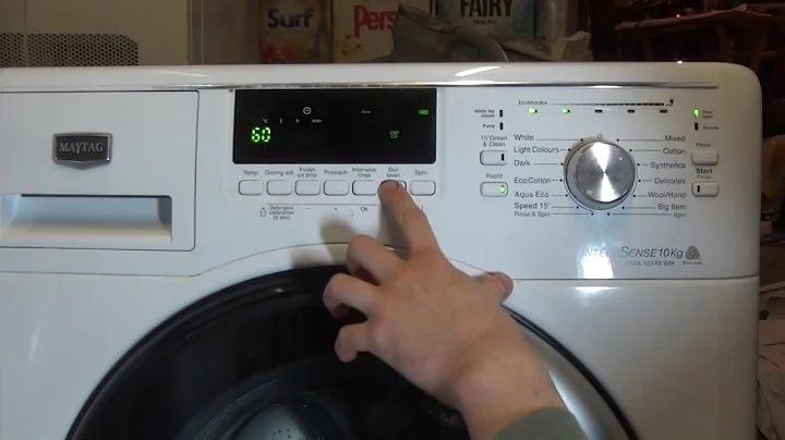 Maytag Intellisense MWA10149WH :all programs and options, mini load