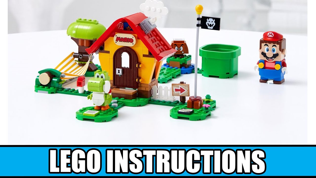 LEGOMario Building Set WITH Instructions to Build Happy Shopping