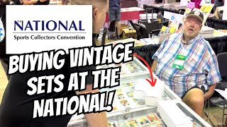 Here's what buying a vintage set at the National looks like!