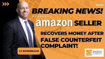 BREAKING NEWS AMZ Amazon Seller Recovers Money After False Counterfeit Complaint