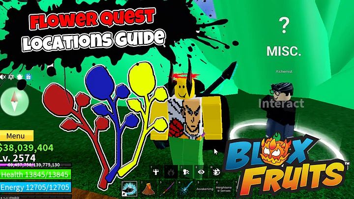 Race V2 Flower Quest Locations Guide - Blox Fruits 2025