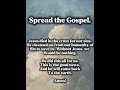 Spread the Gospel! #christianity #godisgood 